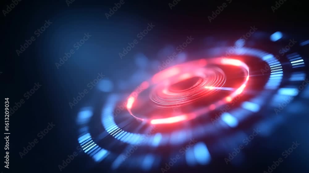 Poster advanced ai technology detecting anomalies to identify potential cyber threats.