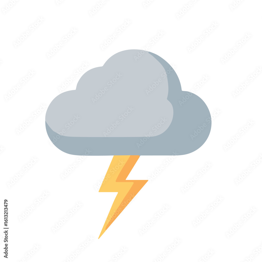 Poster cloud computing icon with data network and technology concept on blue background