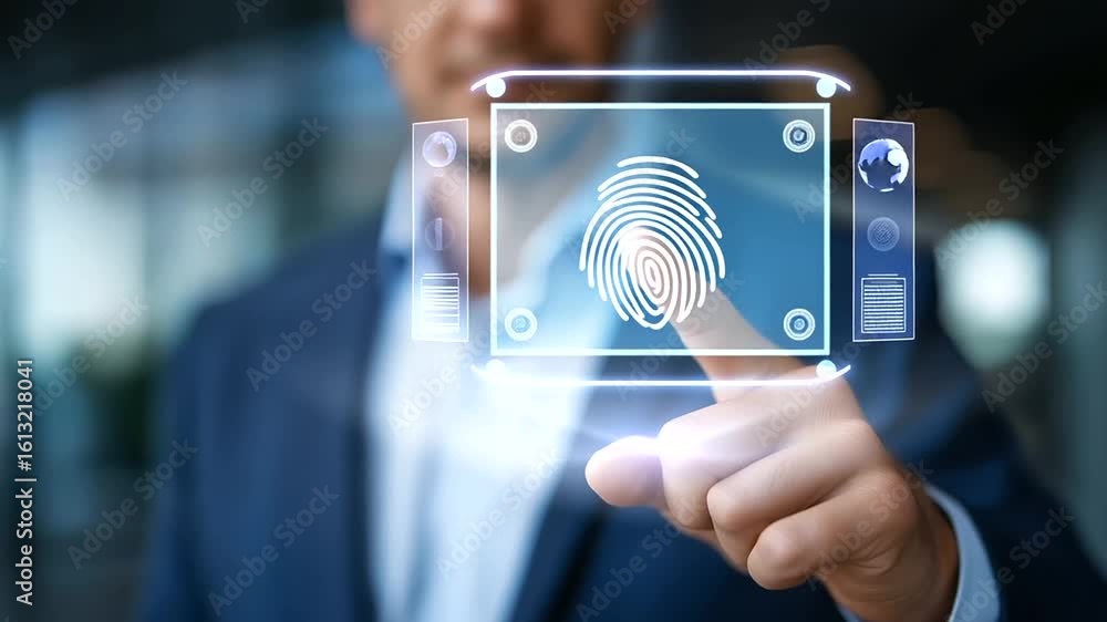 Poster streamlined digital identity verification process for kyc in online business environments.