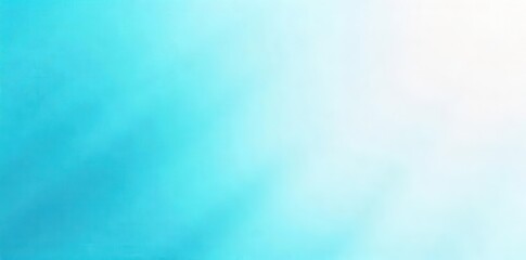 Fototapeta premium Smooth cyan to white transition, subtle texture , ocean, water