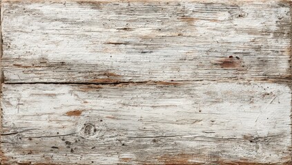 Fototapeta premium Weathered whitewashed wood plank texture