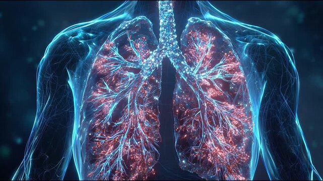 Realistic 3D visualization of jaw anatomy. Transparent tissues allow you to see the roots of the teeth and the shunt from the dental implant located in the gum