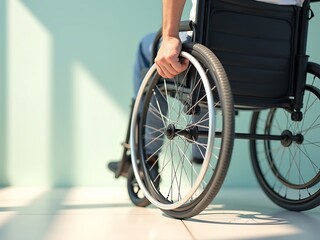 Wheelchair user accessibility mobility aid disability support equipment