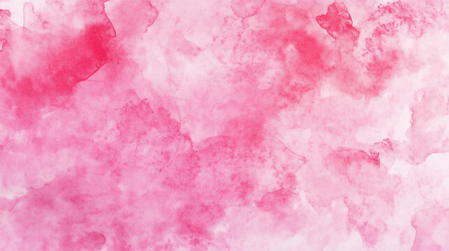 Pink watercolor abstract background. Watercolor pink background. Abstract pink texture.