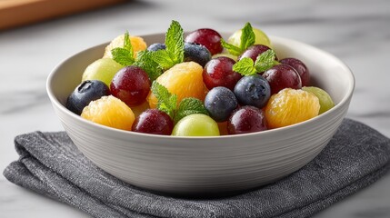 Vibrant Summer Fruit Salad A Colorful Medley of Fresh, Healthy, and Nutritious Fruits for You