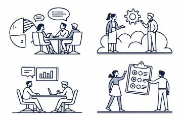Business team meeting