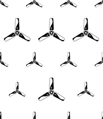 Ceiling Fan Icon Seamless Pattern Y_2210001