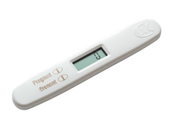 Digital Thermometer Precise Temperature Measurement Device on transparent background