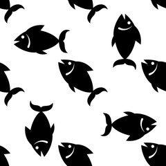 Fish Seamless Pattern Design