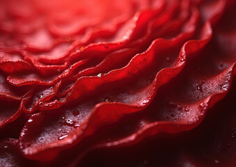 Crimson Veins: An Abstract Fleshscape"