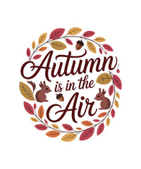 Fall Autumn T-Shirt Design Bundle – Pumpkin, Leaves, Cozy Quotes, Hot Coffee, Sweater Weather, and Seasonal Elements – Perfect for Sublimation, POD, and Fall Apparel Projects