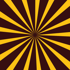Obraz premium Retro Sunburst Pattern Abstract Background Design Yellow and Brown. new, trendy, 2025, unique,