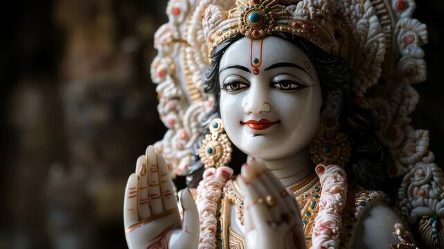 Hindu goddess Parvati: sacred mountain daughter, uma name, gauri purity, durga warrior, kali destroyer, annapurna nourisher, lalita grace, bhavani life giver, ambika maternal, tripura sundari beauty