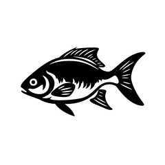 Fototapeta premium fish clip art silhouette