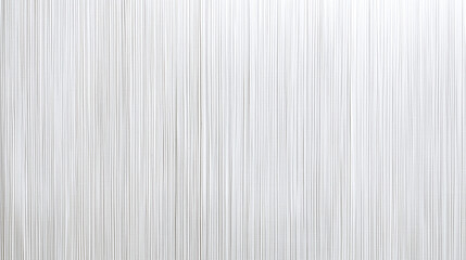 Obraz premium Foggy white wallpaper with vertical linen lines creates clean and soft textured background, perfect for minimalist and modern interior design projects. Subtle fabric pattern adds calmness