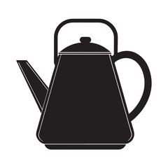 Obraz premium Kettlebell Silhouette Vector Design