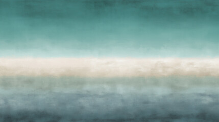 Soft gradient background with horizontal layers in faded sage, ivory, and muted blue tones creating calm and serene atmosphere for wallpaper or design use