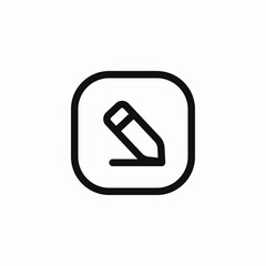 pencil writing icon icon sign vector