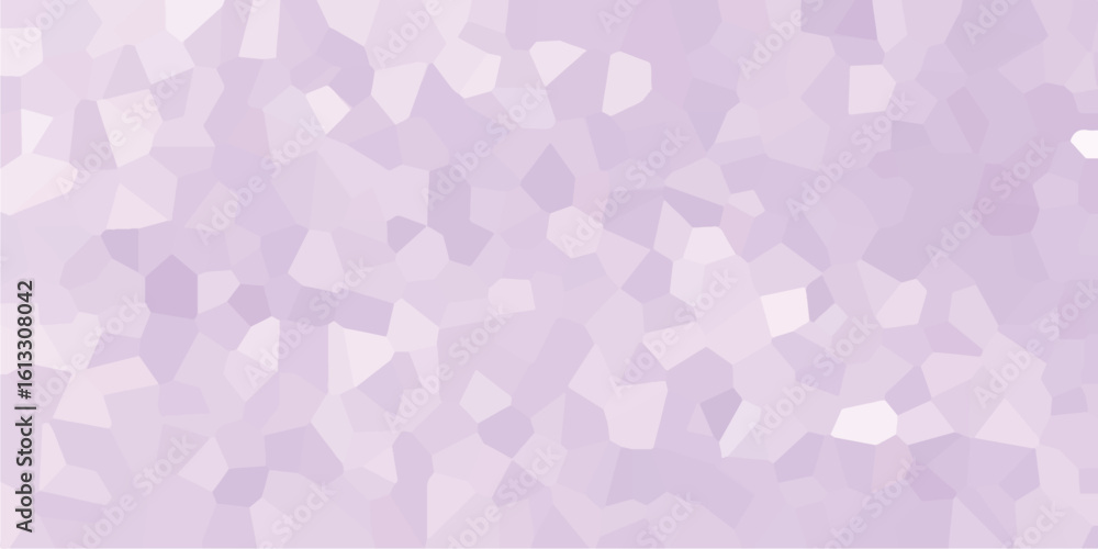 Poster a seamless mosaic pattern in shades of lavender forming a textured surface with a random geometric d