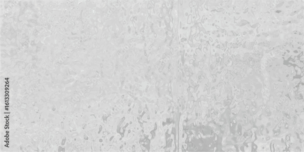 Poster textured and reflective metallic surface showing a faint pattern of flowing liquid or material with 