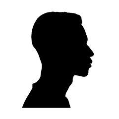 human head silhouette