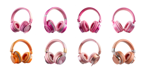 Set of four modern icons featuring wifi, chat bubble, open book, and mobile phone isolated on transparent background