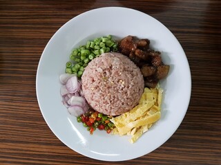 Thai Fermented Shrimp Rice