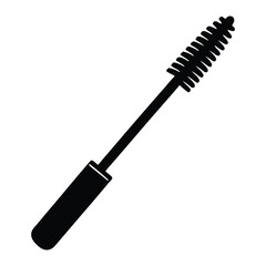 mascara brush vector illustration