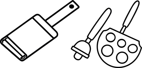 Paint Brush Color Palette Creative Supplies