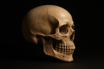 Human Skull Illustration