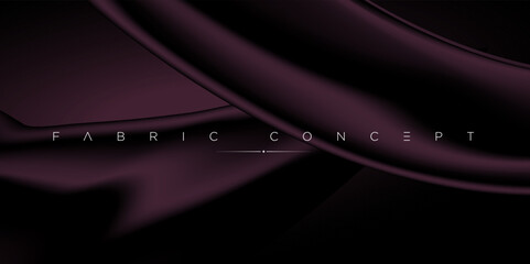 Silky luxury fabric texture with soft flowing folds in rich tones. Elegant abstract textile background perfect for premium branding, stylish digital designs, and minimalist compositions.