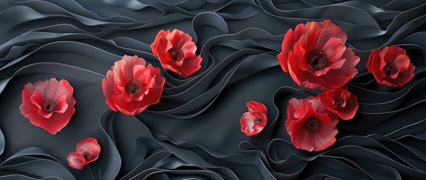 Painting brush creative universal floral cards with Hand Drawing textures. Greetings, Anniversary, Birthday, Valentine's Day, Thank You, Party invitations, Posters. Vector