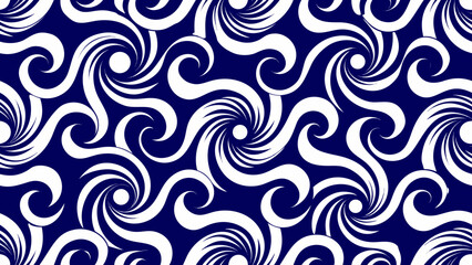 Fototapeta premium Swirls Ornament dark blue colors backgrounds for floral wallpapers the bedroom, patterned fills, webs pages, surface textures.backgrounds, ornate, textured, abstract, illustration, modern, blue, 
