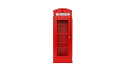 Iconic Red Telephone Booth: A symbol of classic British communication