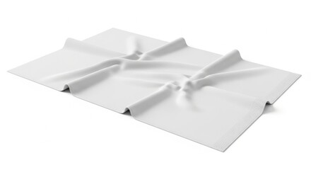 Blank White Air Cushion Packaging Material for Shipping and Protection