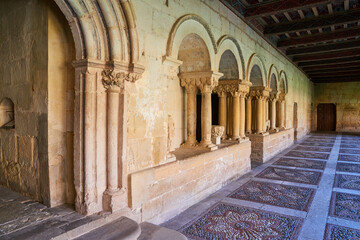 Cloister of the monastery of Santo Domingo de Silos
