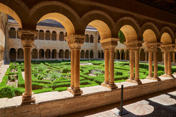 Cloister of the monastery of Santo Domingo de Silos