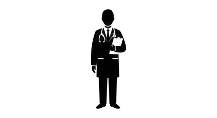 A silhouetted figure wearing a suit holding a drink with a shadowy background
