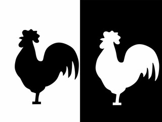 Vector image of the Rooster icon. Rooster logo