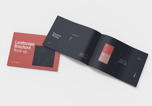 Landscape Brochure Mockup Design