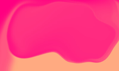 Vibrant Pink and Peach Abstract Liquid Flow