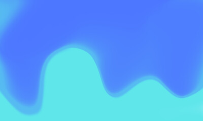 Abstract Liquid Blue and Teal Gradient Background