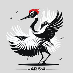  Graceful Dance of the Crane