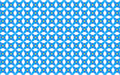 seamless pattern with blue squares