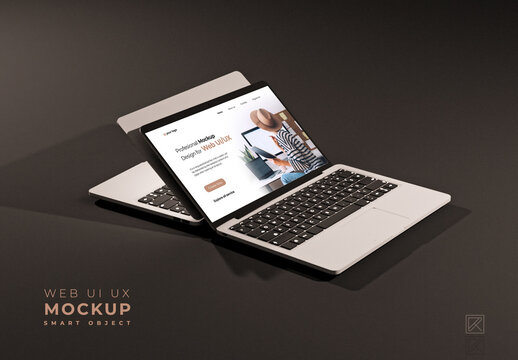 Web UI UX Mockup Design