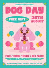 International Dog Day Flyer