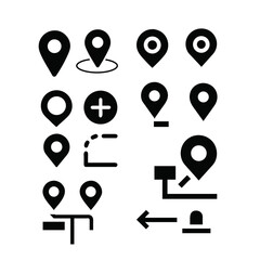 Location Icon sets vector