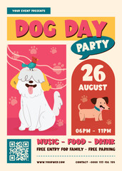 International Dog Day Flyer