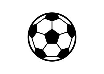 Traditional Black Soccer football  Icon for Best-Selling Graphic Art Resources Online