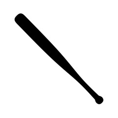 baseball bat icon vector with trendy design